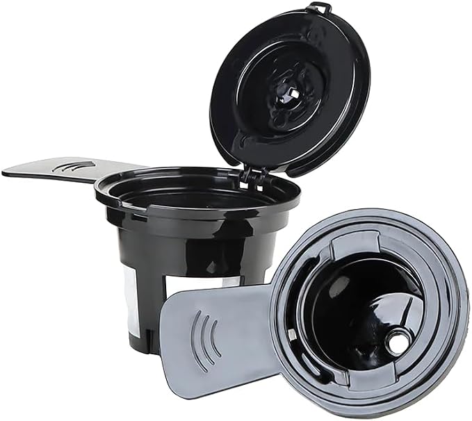 BELLA Single Serve Coffee Maker, Dual Brew, K-cup Compatible - Ground Coffee Brewer with Removable Water Tank & Adjustable Drip Tray, Perfect for Travel Mug
