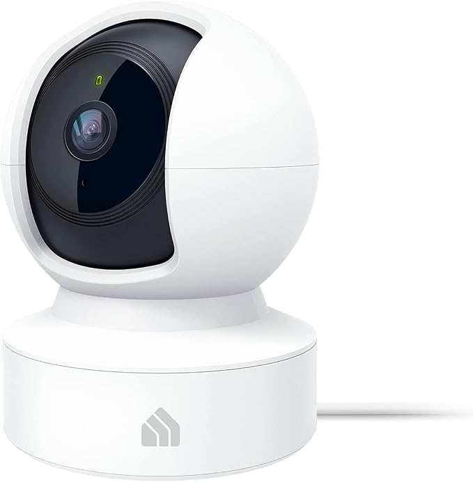 Kasa Smart 2K QHD Security Camera Pan/Tilt, Starlight Sensor & Light Switch HS200P3, Pack of 1, White & 3 Way Switch HS210 KIT, Needs Neutral Wire, 2.4GHz Wi-Fi Light Switch, 2 Count (Pack of 1)