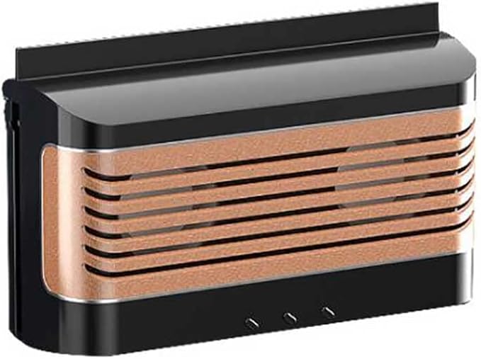 Solar Power Window Vent Fan Rechargeable Car Exhaust Fan, Car Air Purification Fan, Portable Auto Cooling Cooler Mini Summer Air Fan Solar Power Exhaust Fan - Black