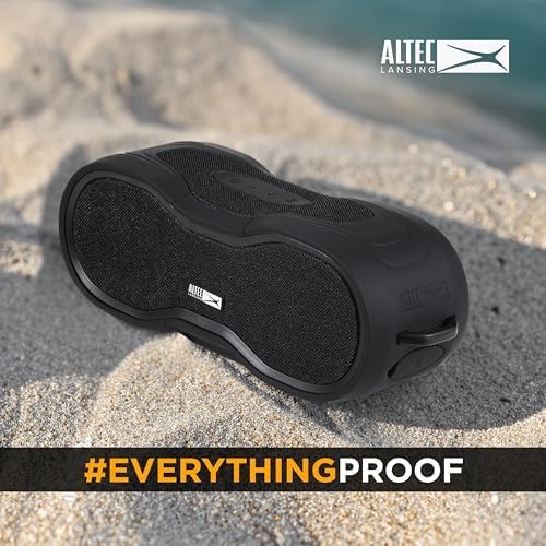 Altec Lansing - Portable Bluetooth Speaker, Waterproof IP67