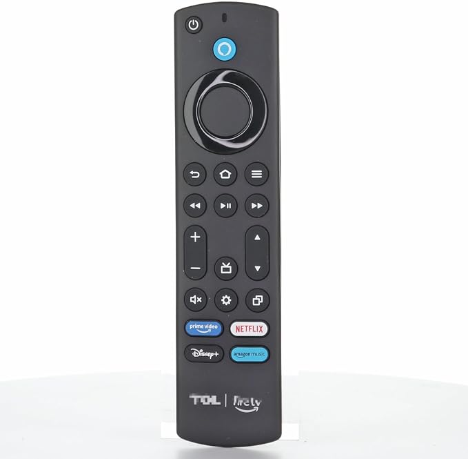 Dan's Originals OEM G0401-000212 / G0401-000279 Voice Remote Control Replacement for All TCL Fire TVs | RF, Voice | Prime Video Netflix Disney+ Amazon Music | S350F and S450F Series