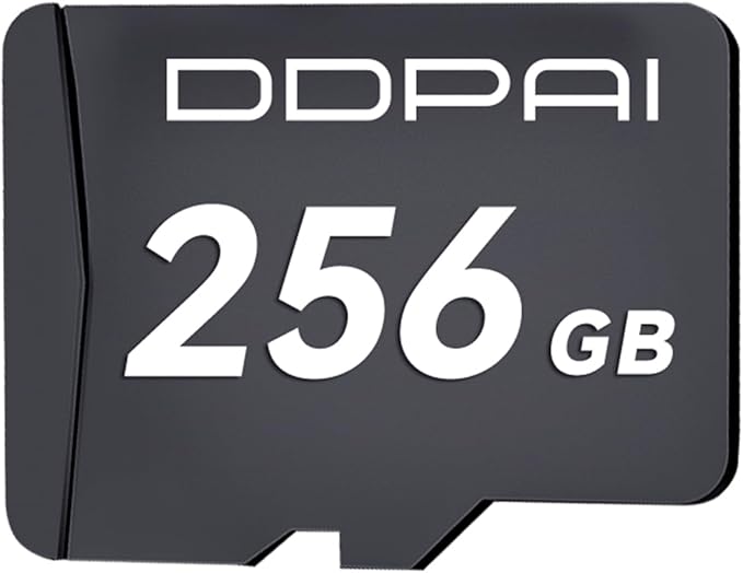 DDPAI N5 Dual 4K Dash Cam Front and Rear, 2160P+1080P Car Dash Camera with 256GB SD Card