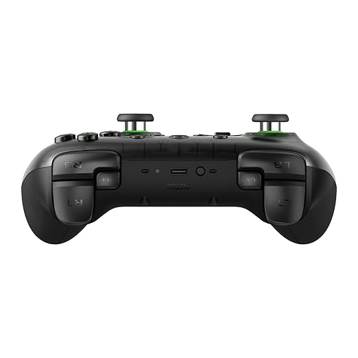 8Bitdo Ultimate 2C Hall Effect Joysticks and Hall Triggers Wireless Controller for Windows PC and Android, with Remappable L4/R4 Bumpers, Turbo function & Rumble vibration (Transparent Black)