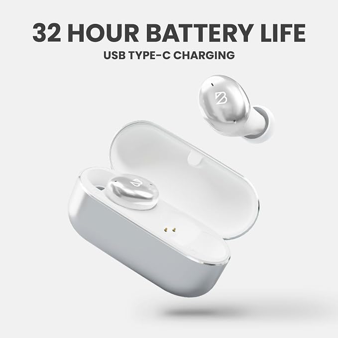 Back Bay Audio Wireless Earbuds for Small Ears, Award-Winning Sound w/Bass Mode, Durable Sweatproof Bluetooth Earbuds, Comfortable for All Ears