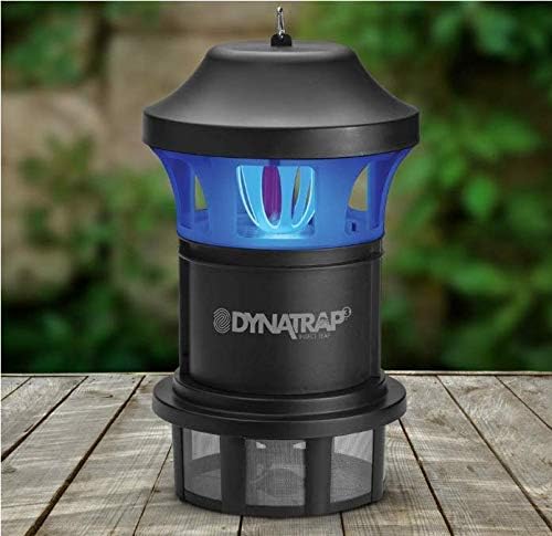 DynaTrap DT1775 1 Acre Mosquito & Flying Insect Trap – Kills Mosquitoes, Flies, Wasps, Gnats, & Other Flying Insects - Bug Zapper Alternative - Black