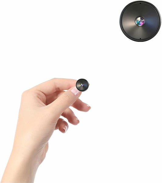 1pcs Only 0.9 inch Hidden Camera with Audio/Video Mini Small Spy Home Indoor Use Cam Night Vision Motion Detection Baby Monitor Wireless Outdoor Nanny WiFi espias ocultas Security Secret (1, mini)