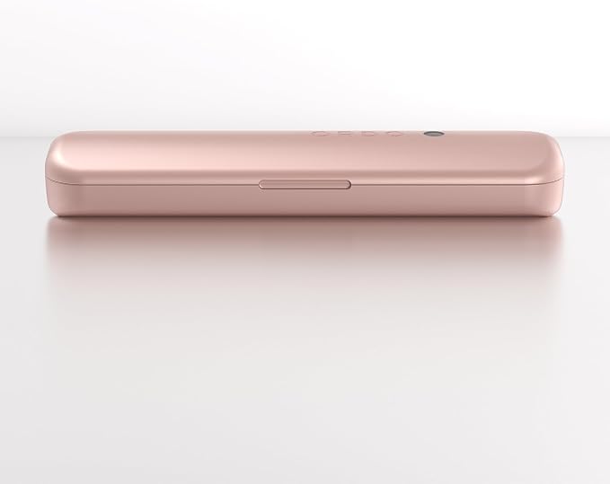 ORDO Sonic+ Electric Toothbrush with Case, Sonic Toothbrushes for Adults, Charging Travel Case, 4 Brushing Modes, Fast Rechargeable Battery, Silicone Polishing, USB Charger, Rose Gold