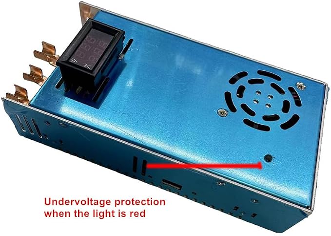 12V-60V to 15V-80V 100A 2000W DC Boost Power Supply Output Constant Voltage and Constant Current Adjustable Charging Module