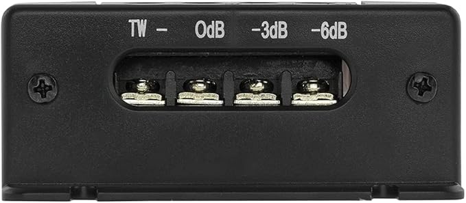 DS18 PRO-CFX 2-Way Car Audio Passive Crossover, Great for Tweeters & Mid-Range Speakers - Power Handling Up to 300 Watts (2 Pack)