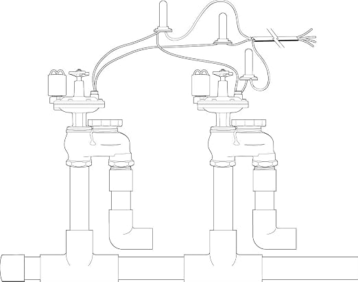 3-Pack Orbit 57065 3/4-Inch FPT Brass Automatic Anti-Siphon Valve with Flow Control
