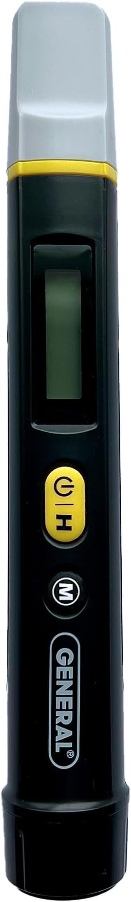 General Tools Compact Digital Moisture Meter MMP100 – Pin-Style Tool Detects Moisture in Wood and Building Materials to Help Identify Targeted Moisture Levels and Prevent Water Damage