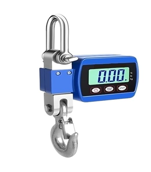 Hanging Scale Luggage Scales Digital Crane Portable Heavy Duty LCD Backlight Industrial Hook Unit Change
