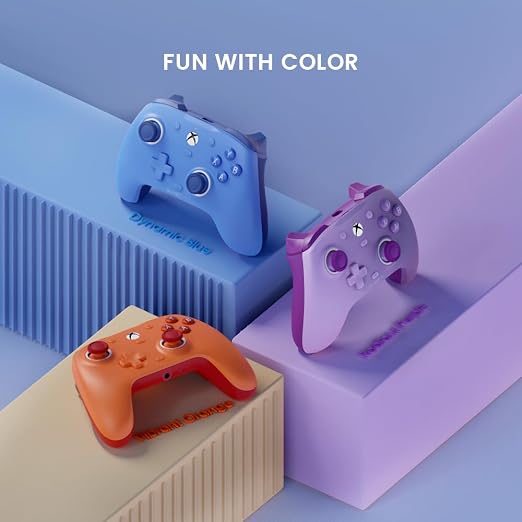 GameSir G7 SE Wired Controller for Xbox Series X|S, Xbox One & Windows 10/11, Plug and Play Gaming Gamepad with Hall Effect Joysticks/Hall Trigger, 3.5mm Audio Jack (Purple)