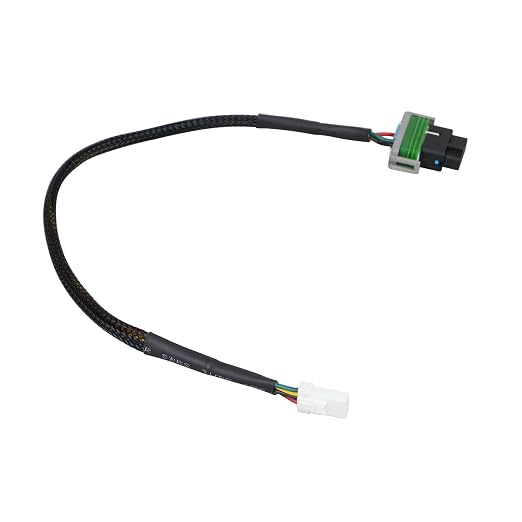 12.0 Inch Extended Instrument Electronics Harness Cable Wiring, 30mm, Compatible with Harley Davidson Fat Bob, Sport Glide, Fat Boy 2018-26