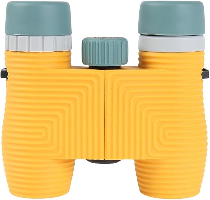 Nocs Provisions Standard Issue 8x25 Waterproof Binoculars | Lightweight, Compact, 8X Magnification, Wide View, Multi-Coated Lenses for Bird Watching, Hiking, and Outdoor Activities - Canary (Yellow)