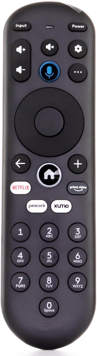 Xumo XiOne Stream Box/XClass TV Remote Control with Voice for XiOne, SCXI11BEI Stream Box, Hisense/Pioneer/Element XClass TV's - XUMORC-PR1