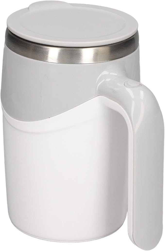 Automatic Mixing Cup, Safe Portable Electric Self Stirring Mug 380ml Multifunction 304 Stainless Steel for Home for Travel,console