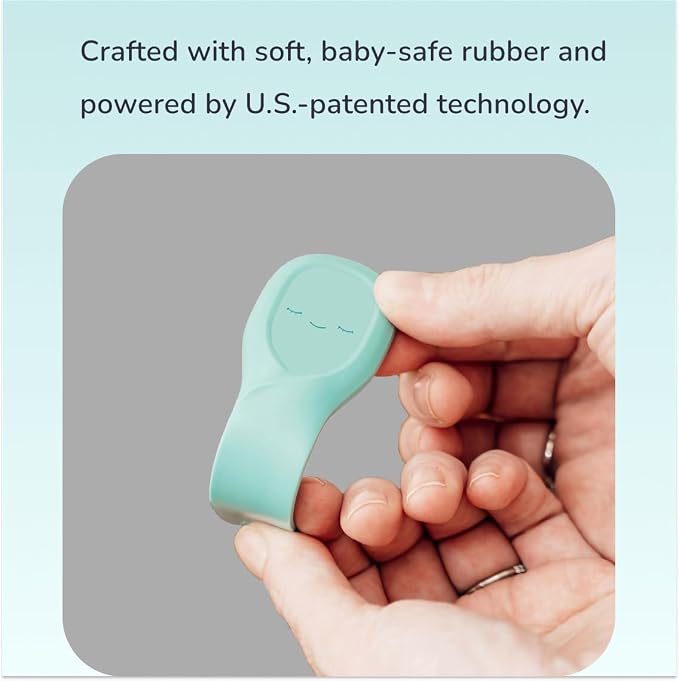 Aurio Smart Baby Monitor – Tracks Breathing Rate, Sleep, Diaper Wetness, Temperature, Real-Time Alerts with Patented Technology