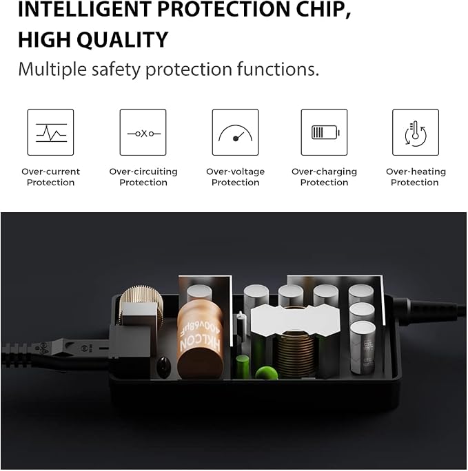 24V Laser Cutting Machine Power Cord Adapter Compatible with ORTUR Laser Master 2 S2-SF LU4-SF LU4-LF LU2-2 CNC DIY Engraver 32-bit Engraving OLM2-Pro-LF OLM2-Pro-SF Cutting Machine Charger