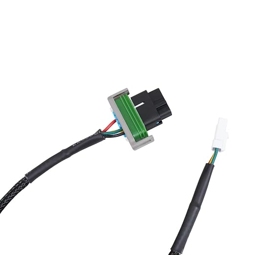 12.0 Inch Extended Instrument Electronics Harness Cable Wiring, 30mm, Compatible with Harley Davidson Fat Bob, Sport Glide, Fat Boy 2018-26