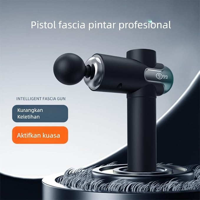 Smart massage gun, men's muscle massage gun, a professional massage for hitting the back, legs, neck, buttocks, etc., used to relieve muscle fatigue, relaxation, and a must-have for home fitness.