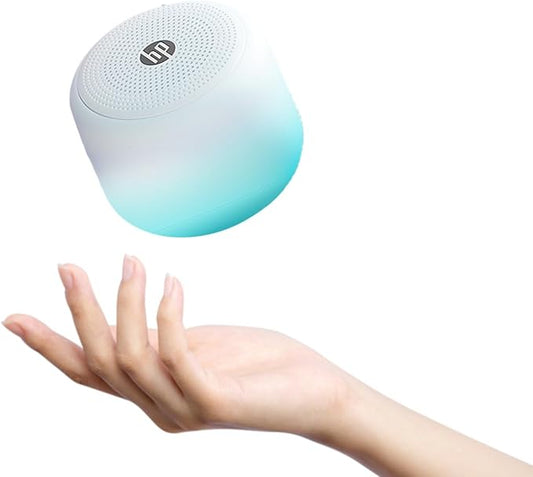 HP Portable Bluetooth Speaker, Wireless Mini Speaker with HiFi Stereo Sound, IPX7 Waterproof, 15H Playtime, TWS Pairing for Outdoor, Travel, Home, PC, Laptop, Gifts for Men Women (Gradient Blue)