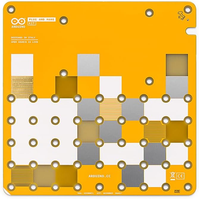 Arduino Official Plug and Make Kit [AKX00069] - Ultimate Starter Kit for Beginners | Build Connected Projects Easily | Fun & Educational Technology Package for Learning Electronics & Coding