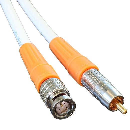 BJC Coaxial Digital Audio Cable (15 Foot, RCA to BNC, White)