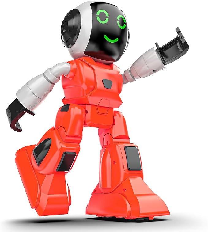 Mirana Moonwalker | Smart Interactive AI Walking & Talking Robot | Remote & App Controlled Toy for Kids | USB Rechargeable Type-C | in-Built Bluetooth Speaker | for Boys & Girls 3+ Years (Sky Blue)