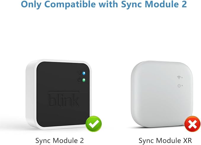256GB USB Flash Drive with Outlet Mount Compatible with Blink Sync Module 2, Space-Saving Mount Bracket Holder for Blink Outdoor/Indoor Security System (Sync Module 2 is NOT Included),2Pack