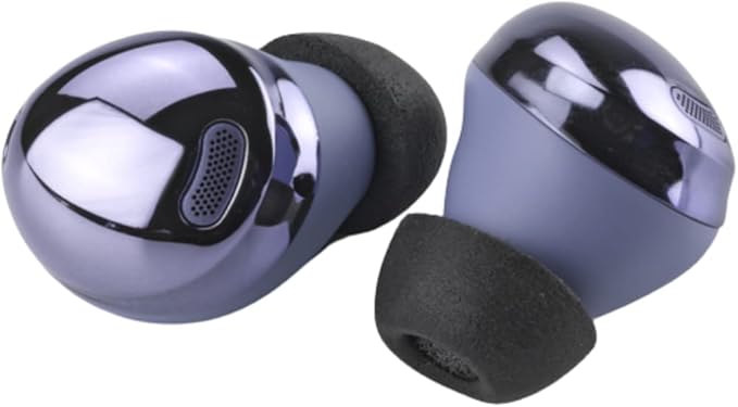 Comply Memory Foam Replacement Earbud Tips for Samsung Galaxy Buds Pro | Ultimate Comfort, Secure Fit, Superior Noise Isolation | Black (S/M/L) (3 Pairs)
