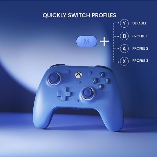 GameSir G7 SE Wired Controller for Xbox Series X|S, Xbox One & Windows 10/11, Plug and Play Gaming Gamepad with Hall Effect Joysticks/Hall Trigger, 3.5mm Audio Jack (Blue)