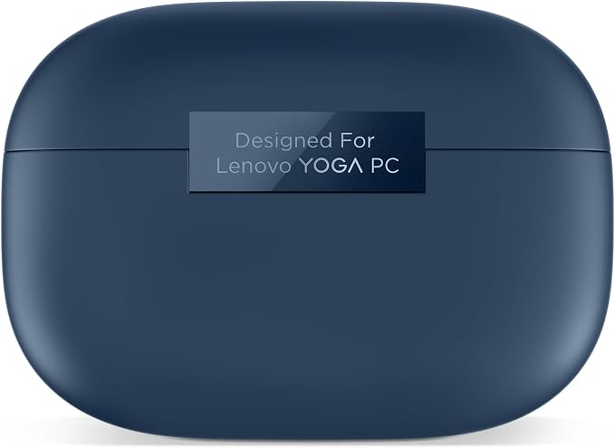 Lenovo TWS Earbuds Yoga PC Edition Cosmic Blue Active Noise Cancellation Bluetooth 5.3 Wireless Earbuds ENC 3-Mic Clear Calls AI EQ Mode Switch for Gaming, Movies, Music, and Meetings