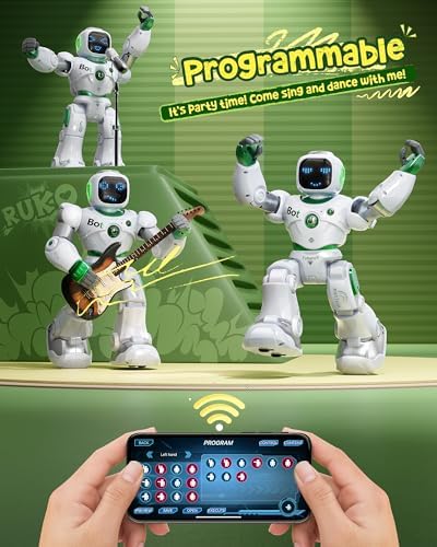 Ruko 1088 & 6088 Programmable Robot Toys for Kids, for Boys and Girls