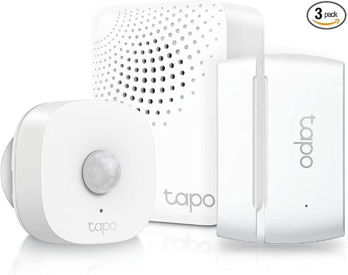 TP-Link Tapo Sensor Starer Kit: "1 x Hub H100" + "1 x Motion Sensor T100" + "1 x Contact Sensor T110"