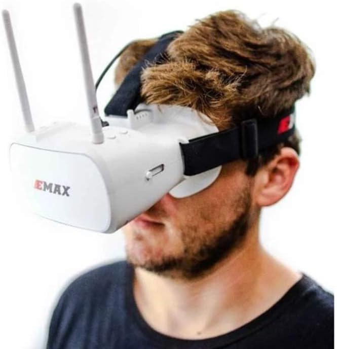 Tiny Hawk RTF Micro Indoor Racing Drone with FPV Goggles and Controller for Beginners