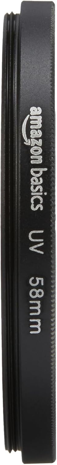 Amazon Basics UV Protection Camera Lens Filter - 58mm