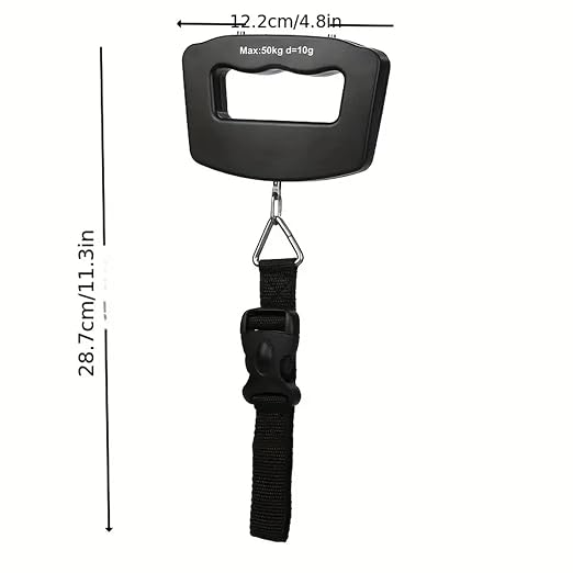 50kg/10g Digital Luggage Scale Electronic Portable Suitcase Travel Weighs with Backlight Electronic Travel Hanging Scales
