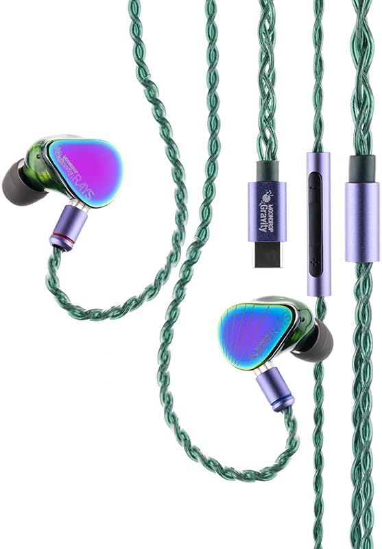 Moondrop Rays Gaming Earphones USB-C DSP Game Sound Card lEMs Co-Tuned with Many Professional Players