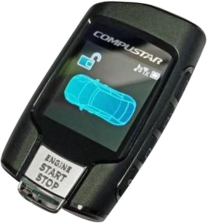 Compustar Q9 2-Way LCD Replacement Remote with up to 3000' Range
