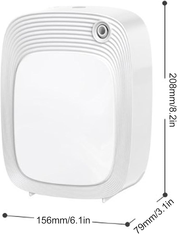 Scent Air Machine for Home, 200ML Smart Scent Diffuser, Portable Essential Oil Diffuser, Wall Mounted Aromatherapy Diffuser Cover Up to 500m³, for Large Room, Hotel, Office, Spa