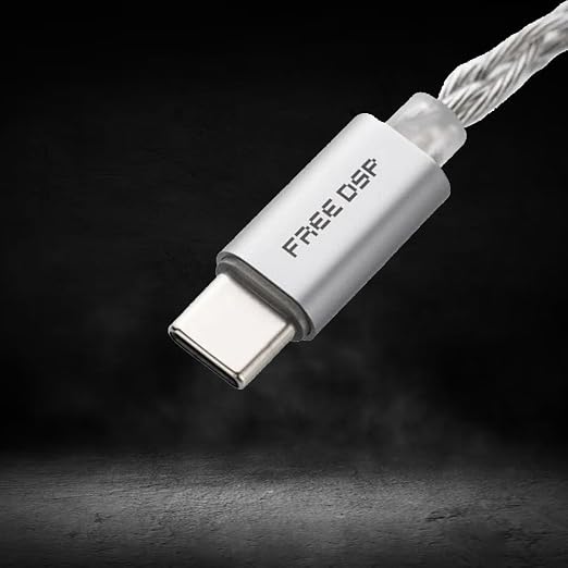 Moondrop Free DSP USB-C Earphone Upgrade Cable Fully Balanced Audio Output DSP Cable