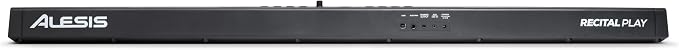 Alesis 88 Key Keyboard Piano with 480 Sounds, Speakers, USB MIDI, Carry-Bag, Stand, Headphones, Pedal and Piano Lessons for Beginners