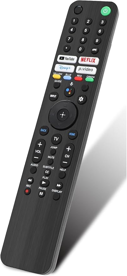 for Sony TV Remote Voice, Replacement for Sony Bravia TV Remote for All Smart LED OLED Series TVs with Voice Function (RMF-TX520U)