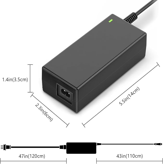 AMS 2 Pro Switching Adapter Power Supply for Bambu Lab AMS 2 Pro AMS2 Pro Automatic Material System 24V 4A ADS-96HLA-19-1 24096E-US Power Cord AC/DC Adapter 24.0 Volts Charger Cable PSU Mains