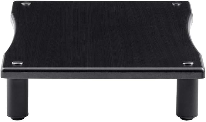 Monolith Amplifier/Component Stand XL - Open Air Design, Scratch-Resistant, Hold up to 200Lbs., Perfect Way to Organize AV Components, Black