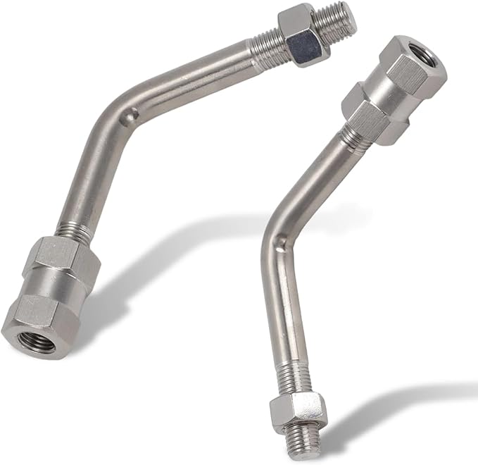 Universal CB Radio Antenna Shafts | Bull Horns – for Truck | Off-Road Stainless Steel (2PCS)