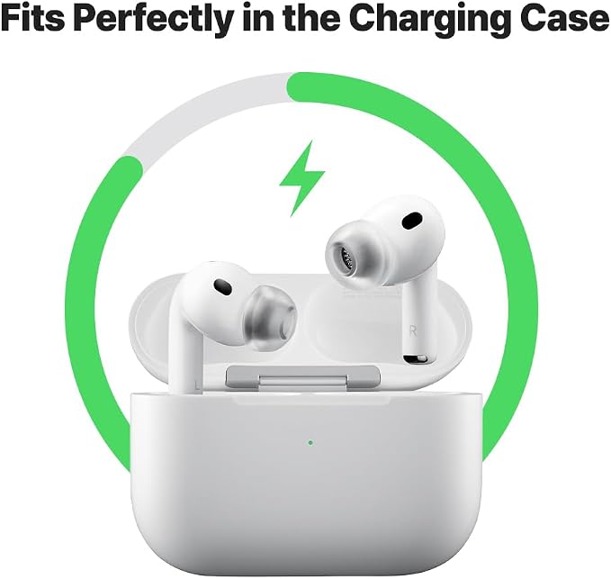 AZLA MAX AirPods Pro 3 Ear Tips, Medical Silicone Ear Tip Replacement