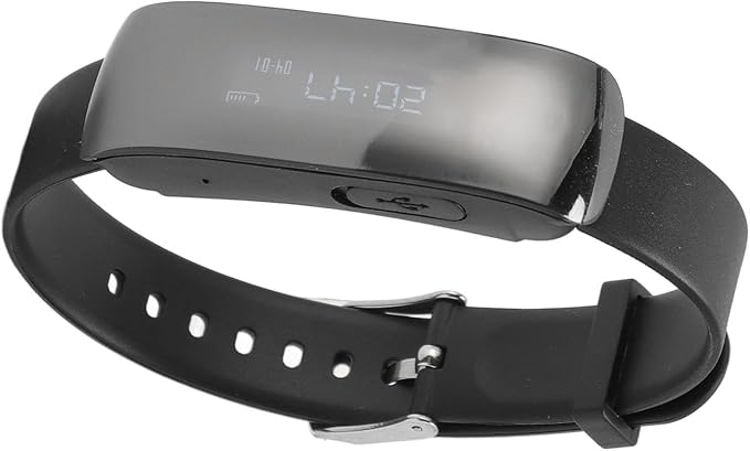ciciglow Voice Recorder Watch, Noise Cancelling Digital Voice Recorders, Long Recording Audio Bracelet Recorder with Playback, Time Display, Mp3 Music Player (32G)