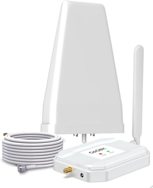 2026 Latest AT&T Cell Phone Signal Booster AT&T Signal Booster ATT Cellular Booster for 5G 4G LTE on Band 12/17 ATT Cell Phone Booster ATT Cell Booster AT T Signal Extender Boost Call/Data White